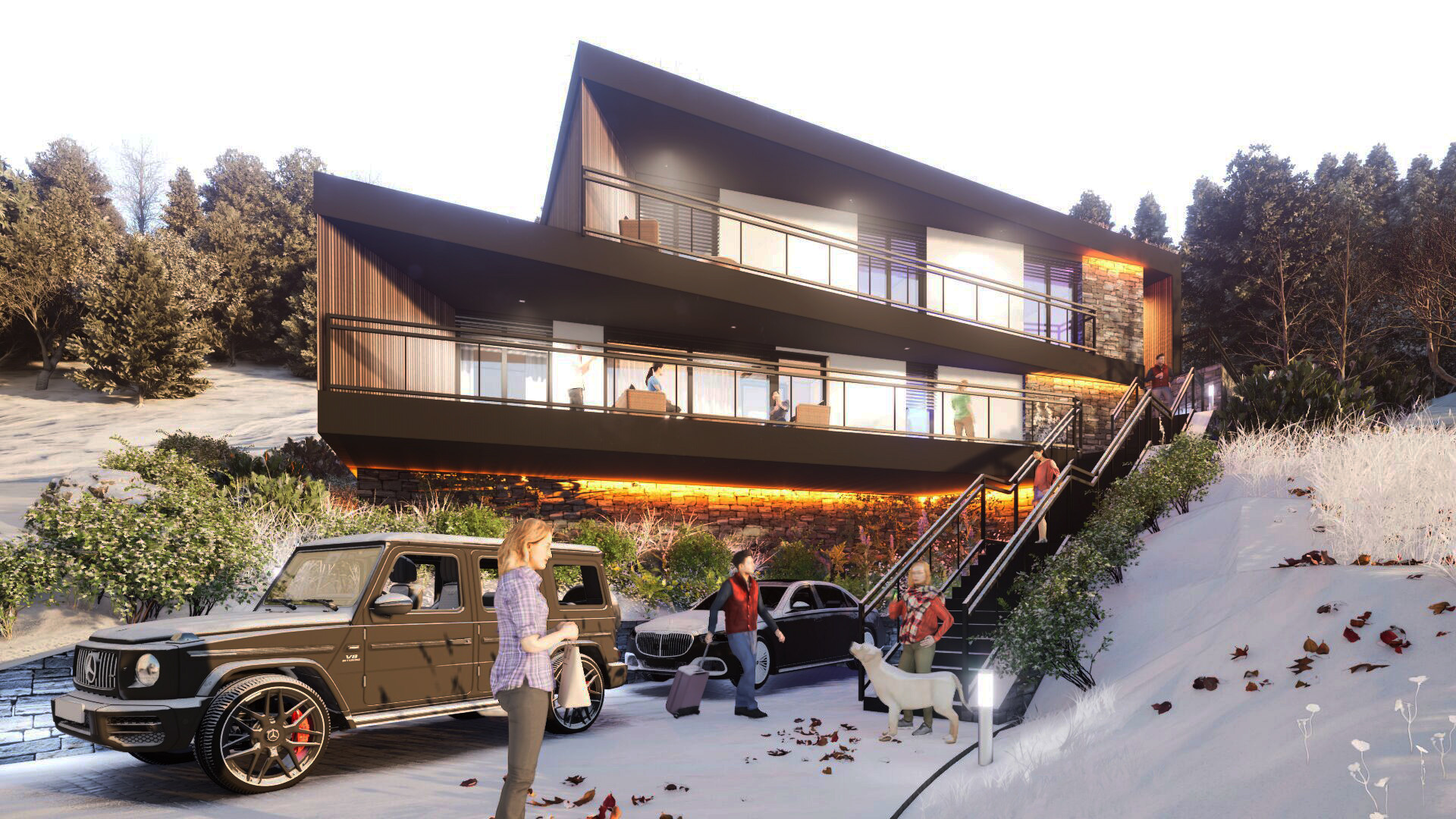 Apartmánový  dom- Prievidza