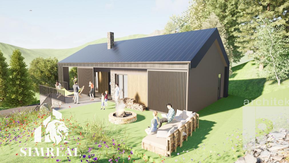 Novostavba rekreačná chata - SIM R1-