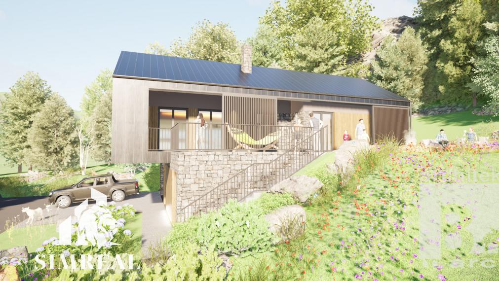 Novostavba rekreačná chata - SIM R1-