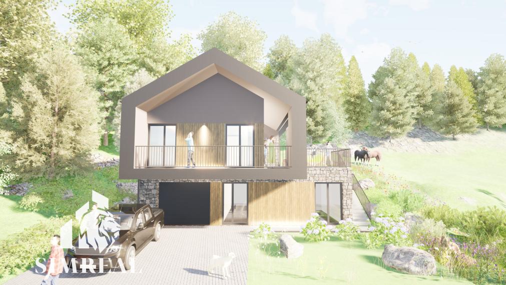 Novostavba rekreačná chata - SIM R1-