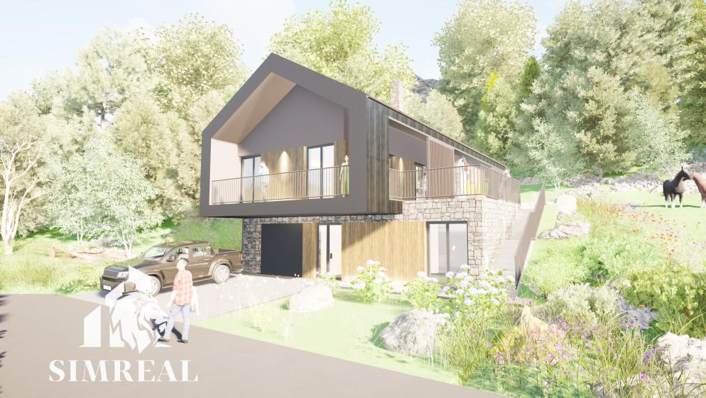 Novostavba rekreačná chata - SIM R1-