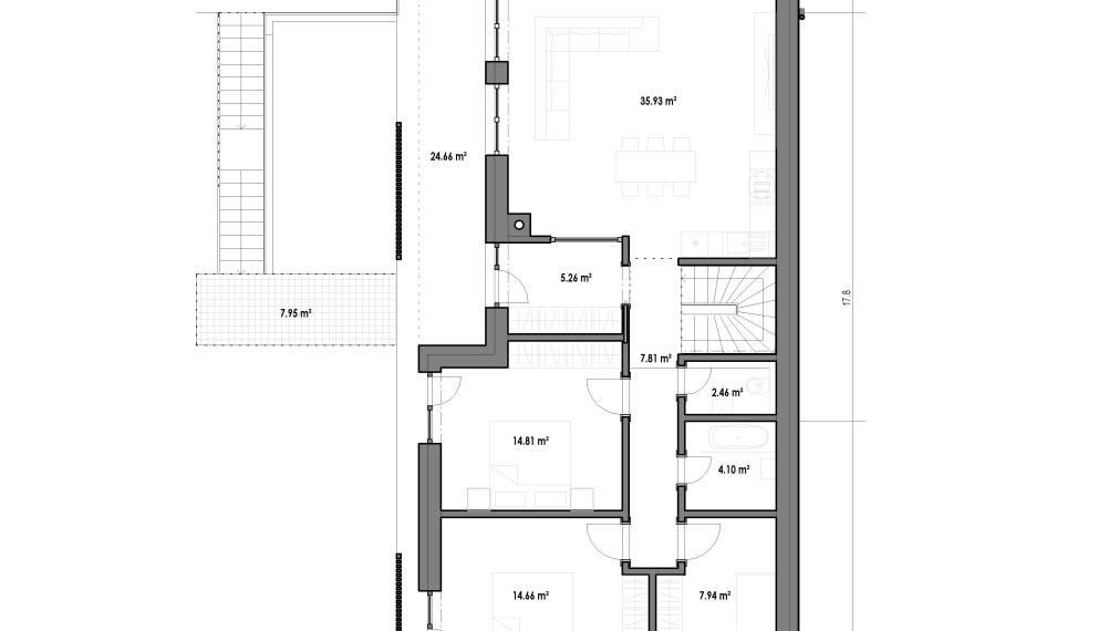 Novostavba rekreačná chata - SIM R1-