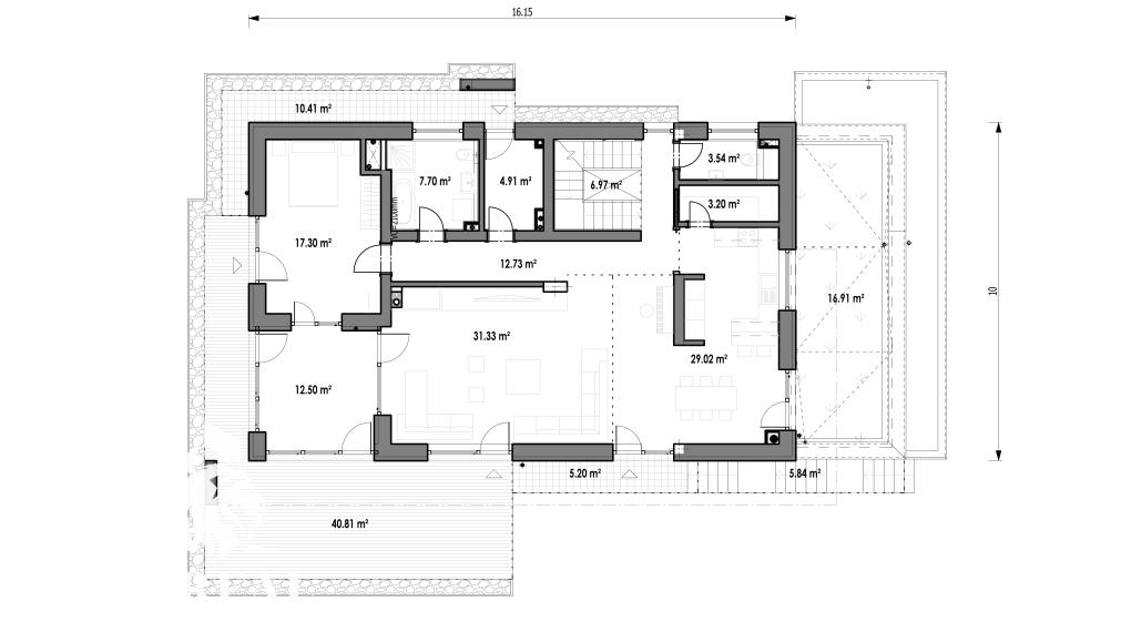 Projektová dokumentácia domu - SIM09